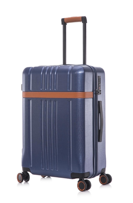Retro Style 3pcs Hard Shell Carry On Luggage Multifunctional Safety